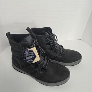 Alpine Design Kamik Men’s Sz 8.5 Winter Boots Grey Leather Upper AD23MCW002-GRY